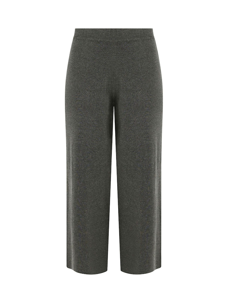 Yours Curve Grey Limited Knitted Trousers - Image 5 of 5