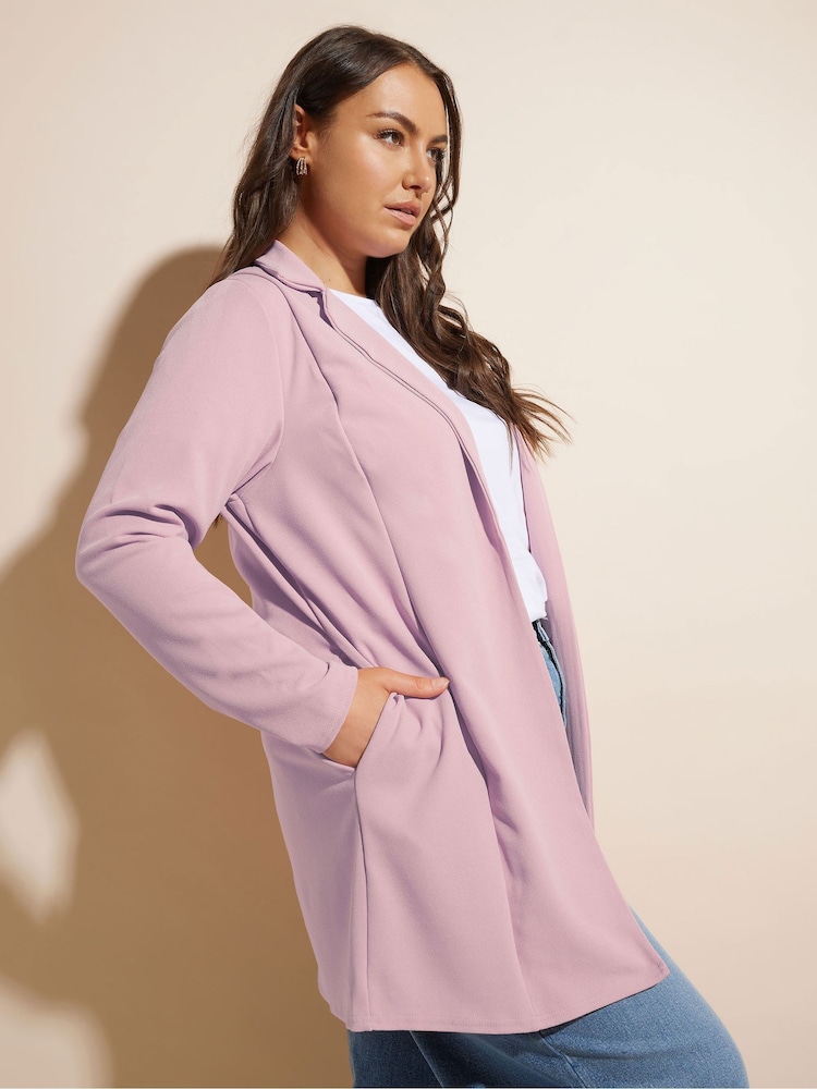 בלייזר בגזרה ארוכה של Yours למידות גדולות - תמונה 1 מתוך 5