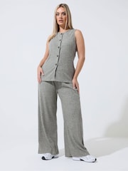Yours Curve Grey Limited Waistcoat - Image 3 of 5