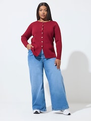 Yours Curve Limited Long Sleeve Knitted Top - Afbeelding 3 van 5