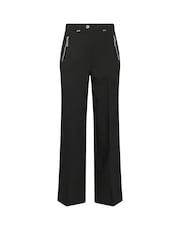 Negro - Star by Julien MacDonald Tailored Wide Leg Trousers - Imagen 5 de 5
