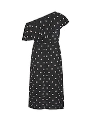 Noir - Yours Curve Limited Frilled Dress - Image 6 sur 6