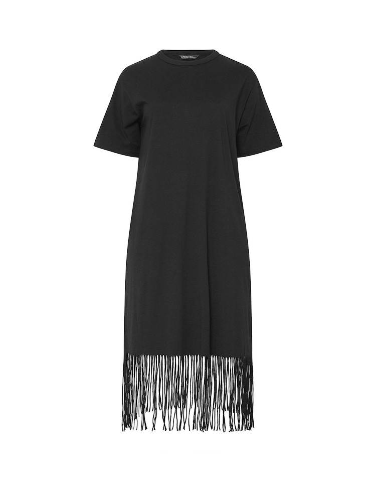 Yours Curve Limited Tassel Beach Maxi Dress - Image 5 of 5