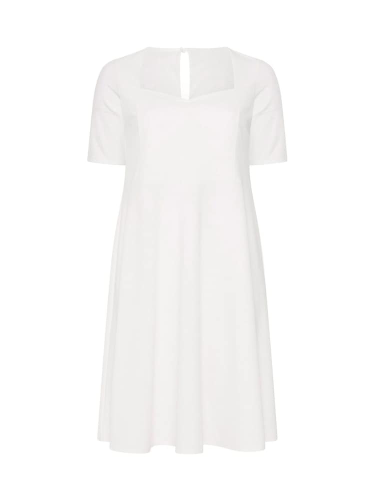 Yours Curve White London Panelled Skater Dress - Image 5 of 5 Yours Curve White London Panelled Skater Dress - Image 5 of 5