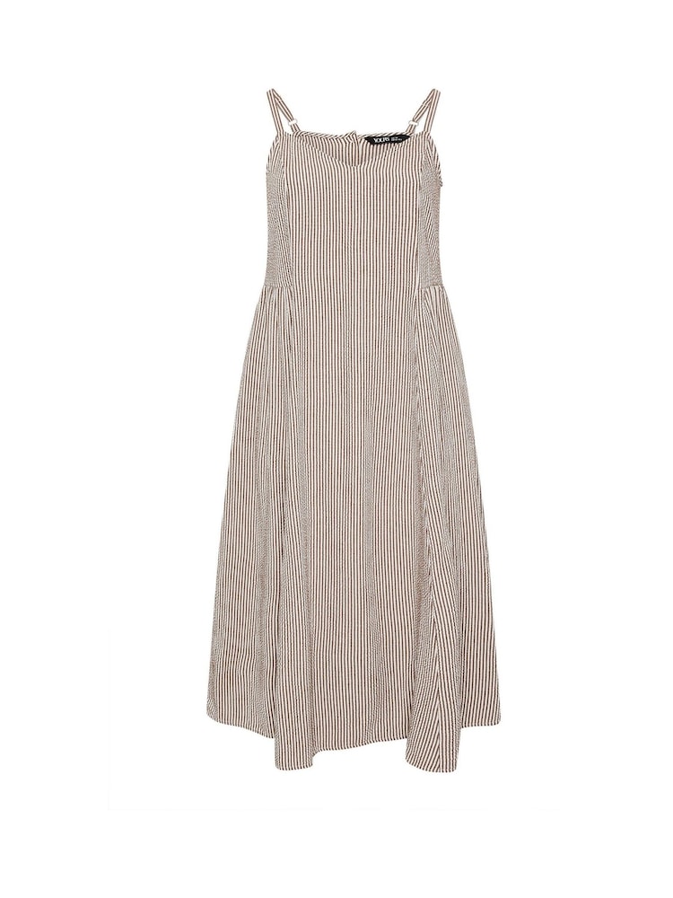 Yours Curve Brown Stripe Maxi Dress - Image 5 of 5