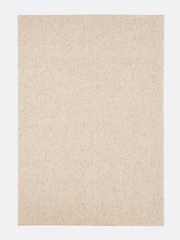 La Redoute Intérieurs Ecru Mako XL Fleece Effect Rug - Image 1 of 4