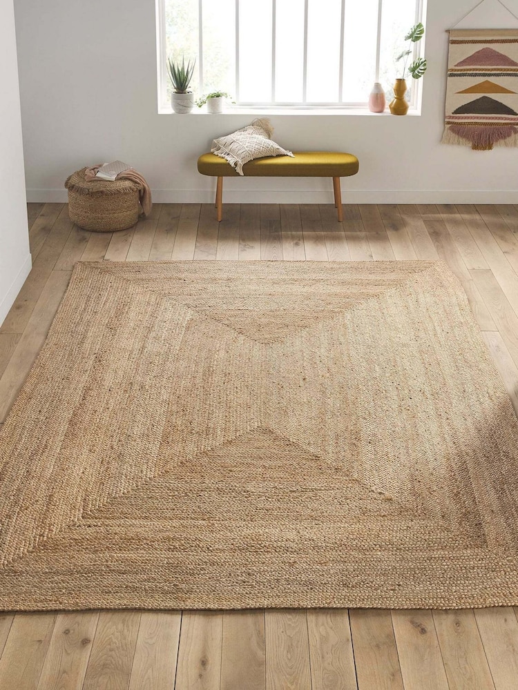 La Redoute Intérieurs Natural Aftas XL Rectangular Jute Rug - Image 1 of 3