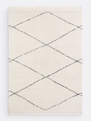 La Redoute Intérieurs Ecru Fatouh XL Berber-Style Rug - Image 2 of 4