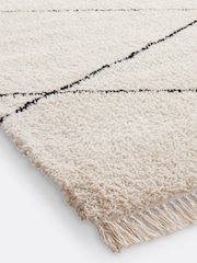 La Redoute Intérieurs Ecru Fatouh XL Berber-Style Rug - Image 3 of 4