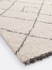 La Redoute Intérieurs Ecru Rabisco Berber Style Rug - Image 3 of 4