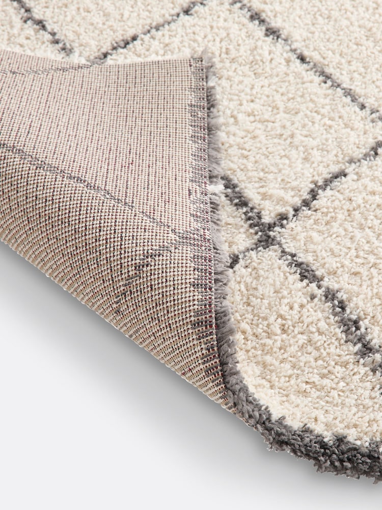 La Redoute Intérieurs Ecru Rabisco Berber Style Rug - Image 4 of 4