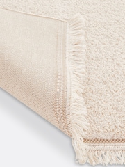 La Redoute Intérieurs Ecru Effie Berber Style Fringed Rug - Image 4 of 4
