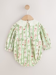Green Christmas Baby Bubble Romper And Tights Set 2 Piece (0mths-2yrs) - Image 6 of 8