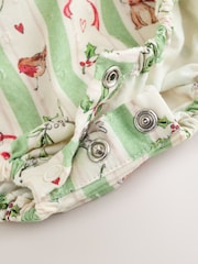 Green Christmas Baby Bubble Romper And Tights Set 2 Piece (0mths-2yrs) - Image 8 of 8