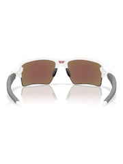 Oakley White Sunglasses Flak 2.0 Xxl Rectangle Sunglasses - Image 2 of 5