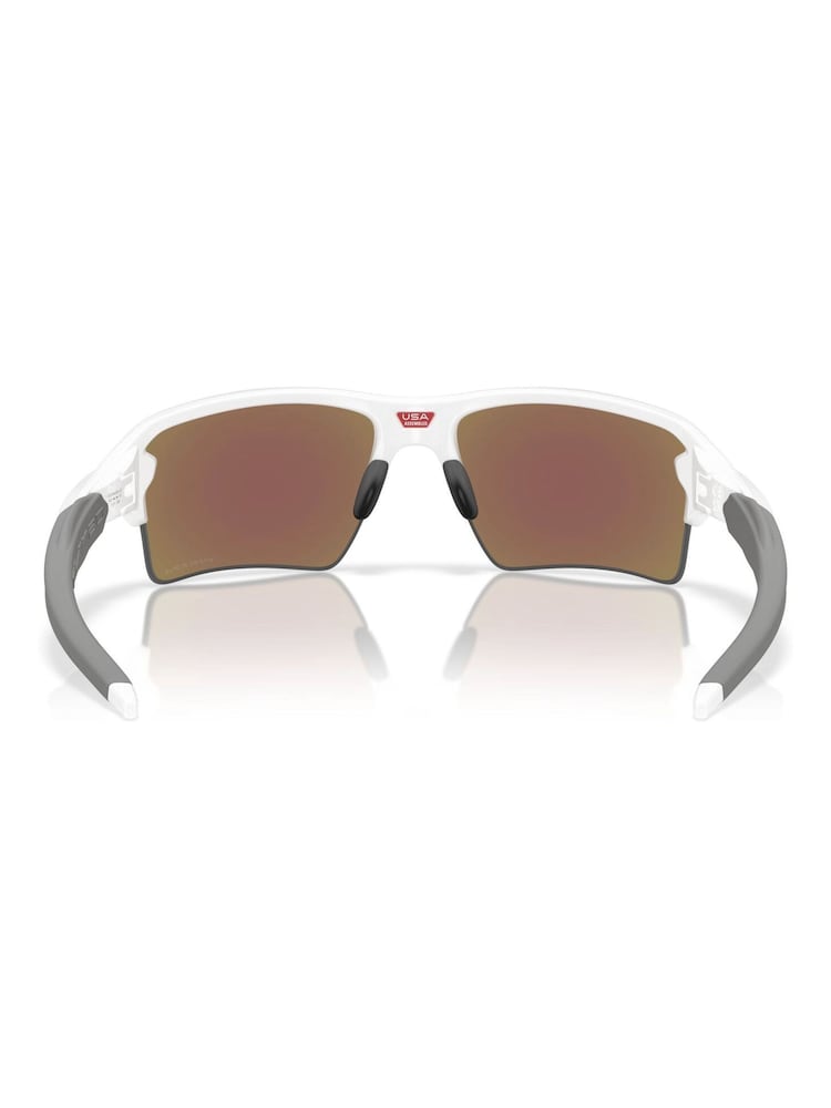Oakley White Sunglasses Flak 2.0 Xxl Rectangle Sunglasses - Image 2 of 5 Oakley White Sunglasses Flak 2.0 Xxl Rectangle Sunglasses - Image 2 of 5