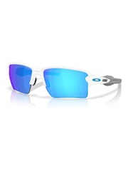 Oakley White Sunglasses Flak 2.0 Xxl Rectangle Sunglasses - Image 5 of 5