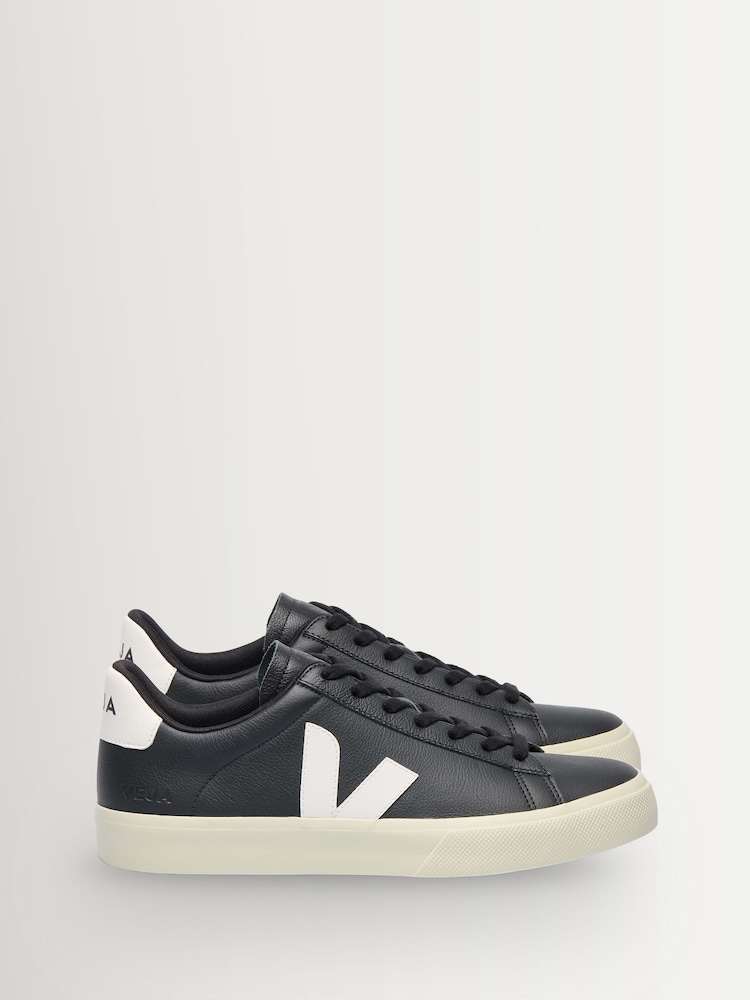 Veja Black Campo Trainers - Image 1 of 4