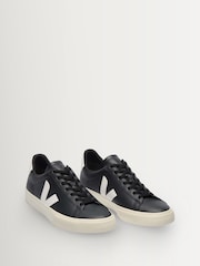 Veja Black Campo Trainers - Image 3 of 4