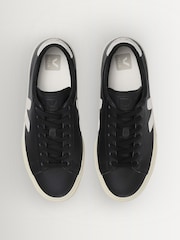 Veja Black Campo Trainers - Image 4 of 4