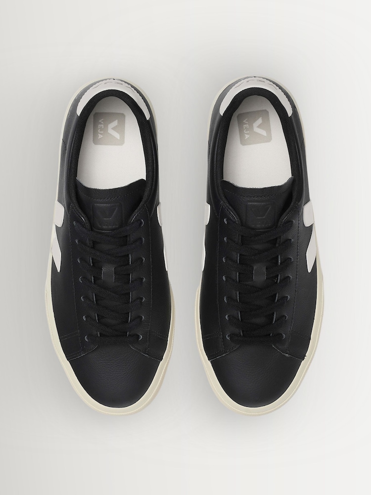 Veja Black Campo Trainers - Image 4 of 4
