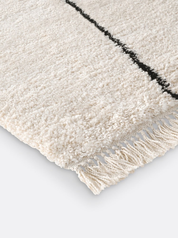 La Redoute Intérieurs Ecru Luna XL Berber Style Rug - Image 3 of 3 La Redoute Intérieurs Ecru Luna XL Berber Style Rug - Image 3 of 3