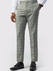 Ted Baker Tailoring Grey Check Trousers - Image 1 of 3