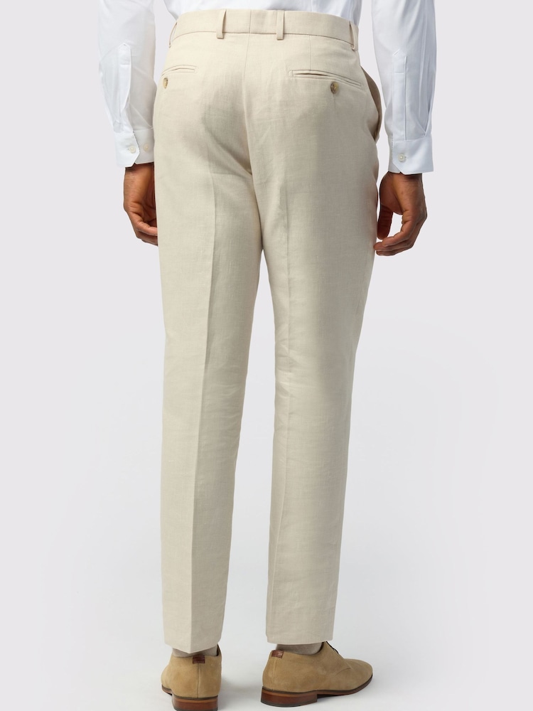 Ted Baker Tailoring Linen Cotton Trousers - 圖片 2/2