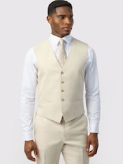 Ted Baker Tailoring Linen Cotton Waistcoat - 圖片 1/1
