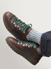 Veja Brown Atlas Trainers - Image 2 of 6