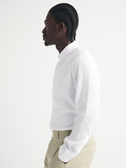 Abercrombie & Fitch Collind Linen Shirt - Bild 3 von 6