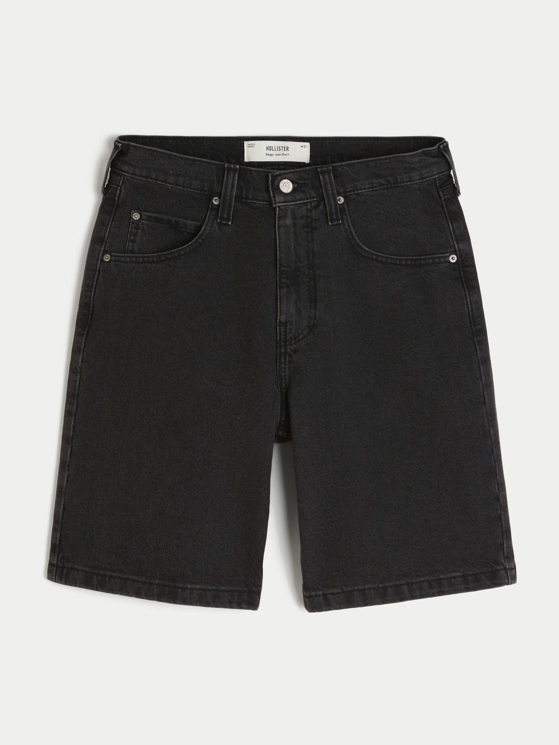 Buy Hollister Black Baggy Shorts from Next USA