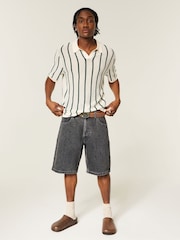 Hollister Black Baggy Shorts - Image 3 of 5