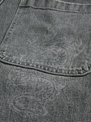 Hollister Black Baggy Shorts - Image 5 of 5