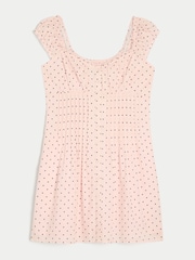 Hollister Pink Button Through Mini Dress - Image 5 of 5