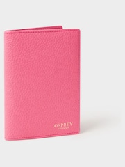 Osprey London Pink The Core Leather Passport Cover - Image 2 of 5