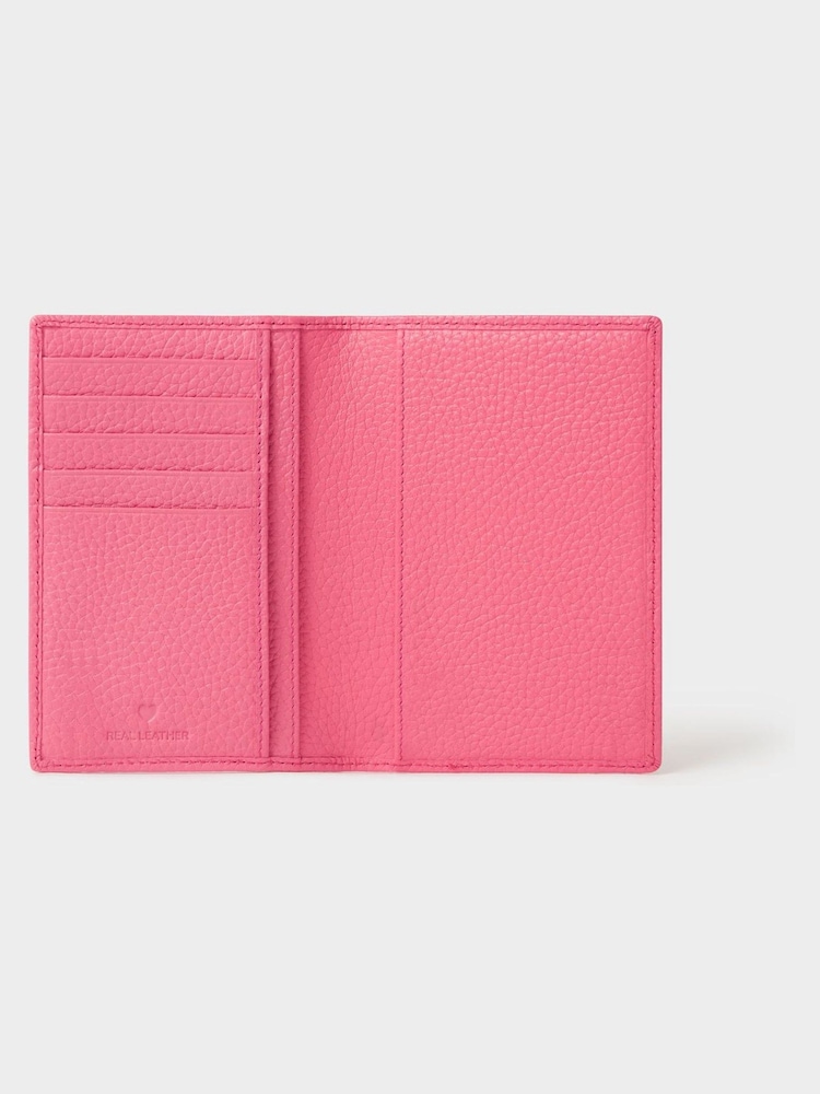 Osprey London Pink The Core Leather Passport Cover - Image 5 of 5