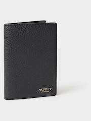 Osprey London Black The Core Leather Passport Cover - Image 2 of 5