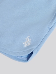 U.S. Polo Assn Blue Twist Front Graphic T-Shirt & Shorts Set - Image 11 of 11