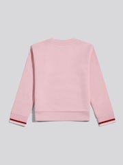 U.S. Polo Assn Pink DHM Logo Crew Sweat Top - Image 6 of 7