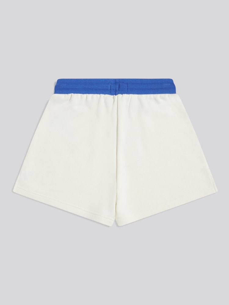 U.S. Polo Assn Cream Colourblock Sweat Shorts - Image 2 of 3