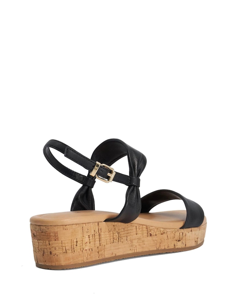 Dune London Black Laliz Casual Sandals - Image 2 of 5