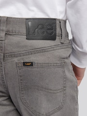 Lee Grey Straight Stretch Fit Daren Jeans - Image 5 of 8