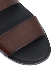 Dune London Brown Issac Smart Sandals - Image 5 of 5