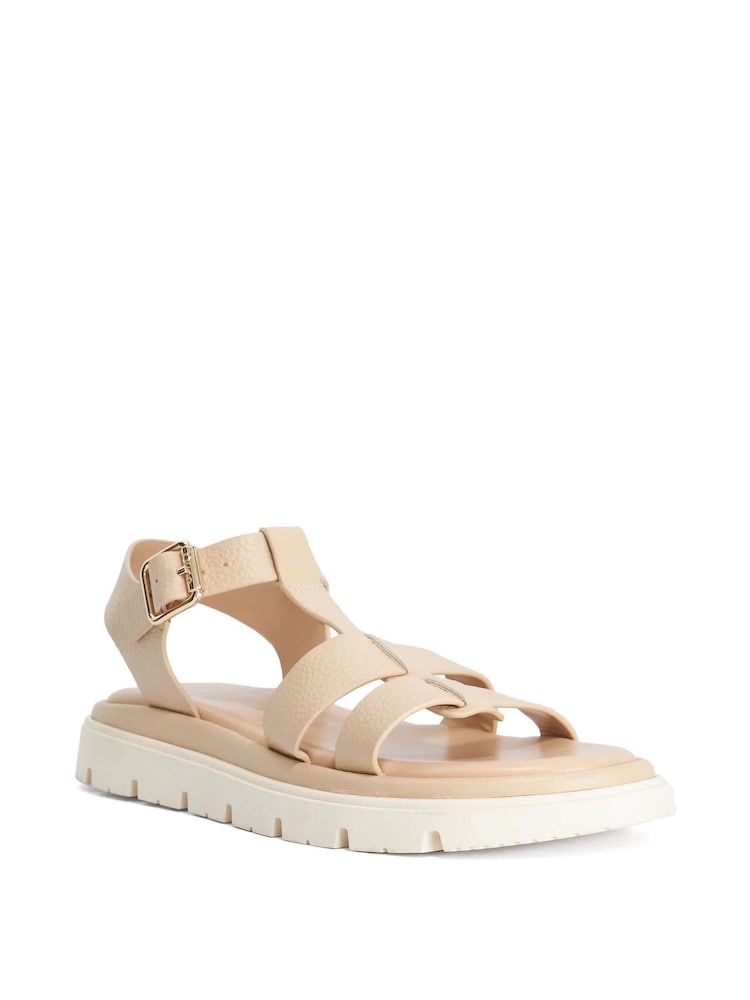 Dune London Pink Lilar Casual Sandals - Image 2 of 5