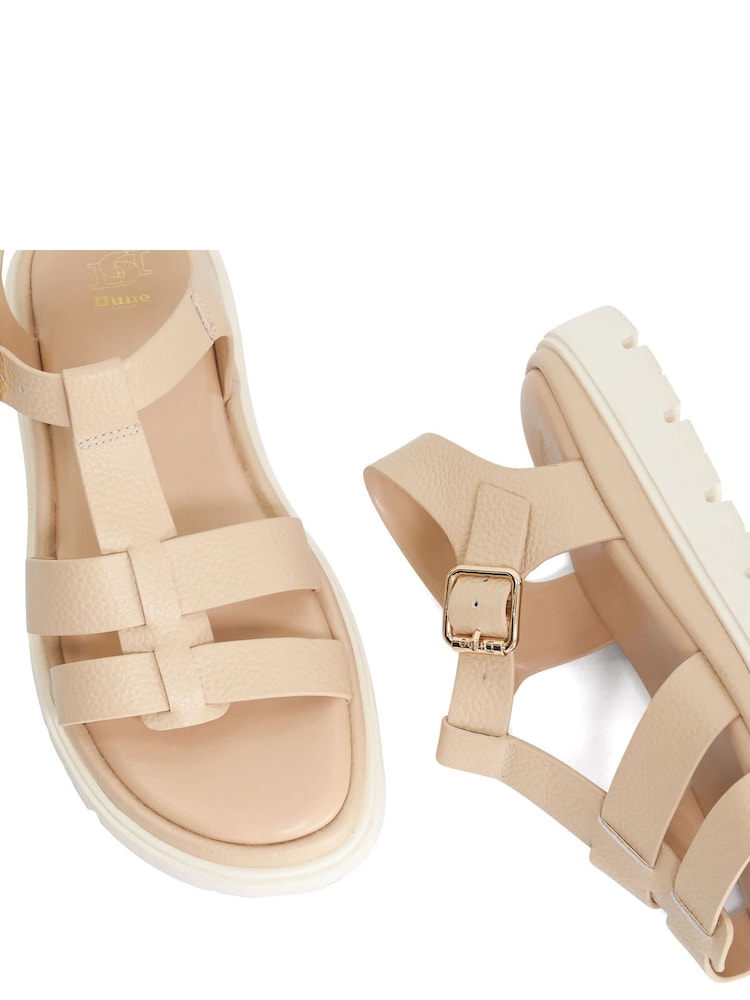 Dune London Pink Lilar Casual Sandals - Image 5 of 5