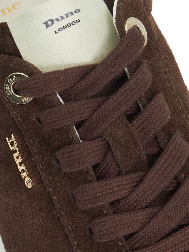 Dune London Brown Ettah Trainers - Image 5 of 5