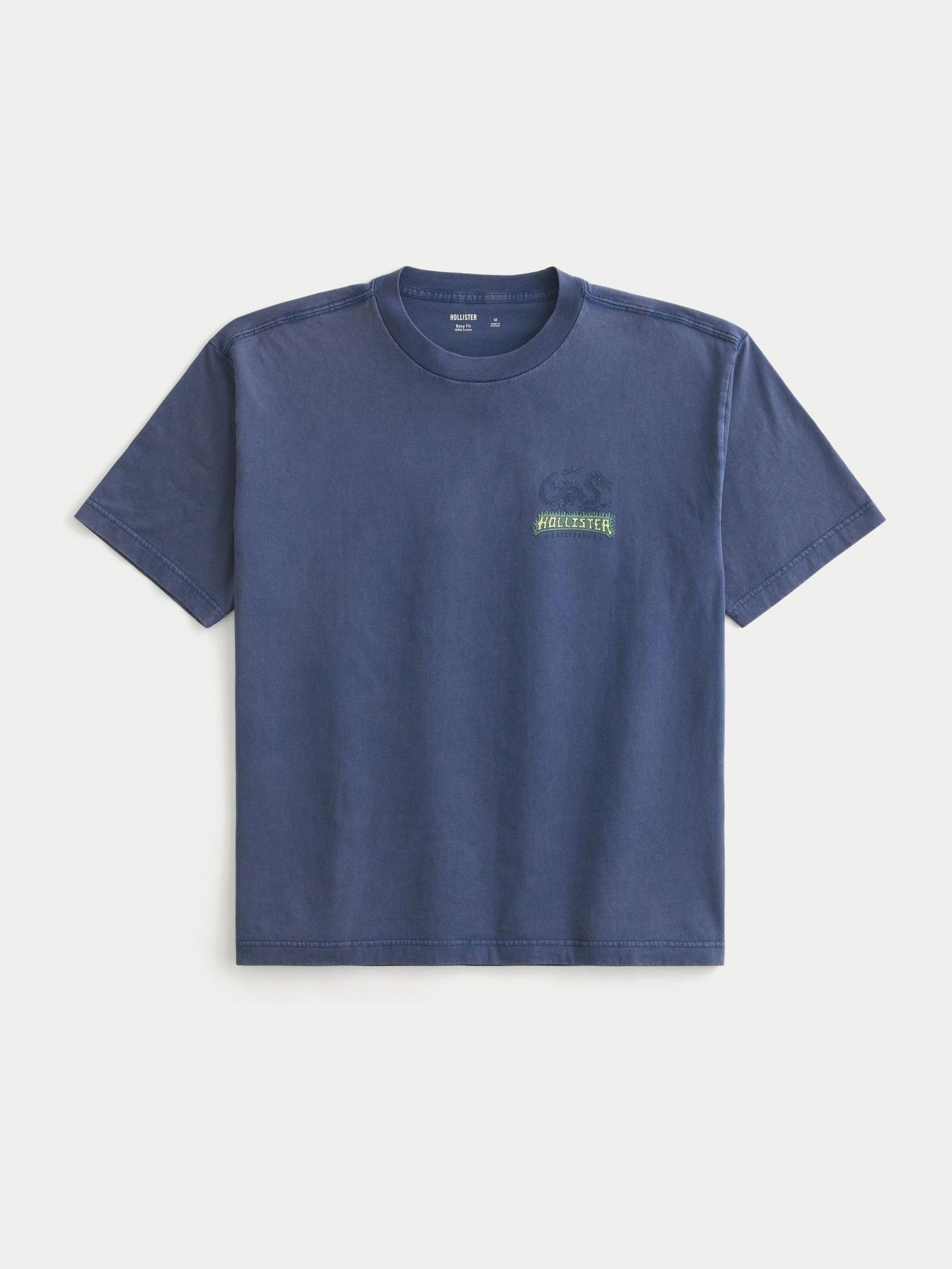 Buy Hollister Blue Surf and Skate Print T-Shirt from Next Romania
