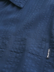 Hollister Blue Surf and Skate Print Shirt - Image 5 of 5