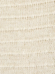 Abercrombie & Fitch Cream Textured Polo Shirt - Image 2 of 2